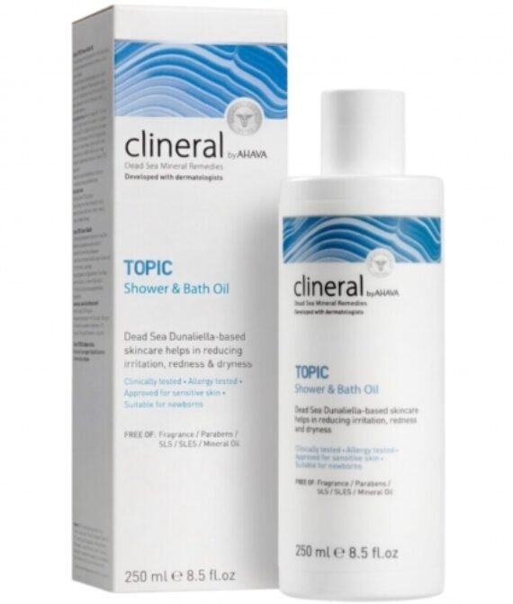 AHAVA CLINERAL TOPIC DUŠO IR VONIOS ALIEJUS, 250 ML