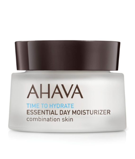 AHAVA TIME TO HYDRATE DRĖKINAMASIS DIENINIS VEIDO KREMAS MIŠRIAI VEIDO ODAI, 50 ML