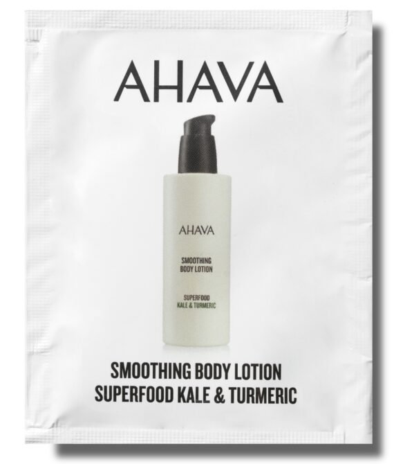 AHAVA KALE & TURMERIC KŪNO LOSJONAS, 6 ML