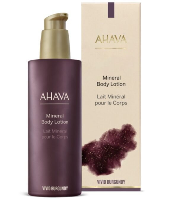 AHAVA MINERAL VIVID BURGUNDY KŪNO LOSJONAS, 250 ML