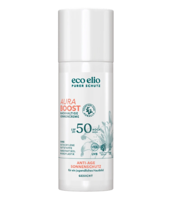 AURA BOOST ANTI-AGE KREMAS NUO SAULĖS SPF 50 SUNSCREEN , 50 ML