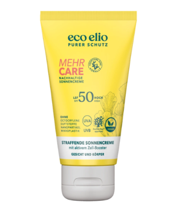 ECO ELIO MORE CARE STANGRINAMASIS KREMAS NUO SAULĖS SPF 50 SUNSCREEN, 75ml