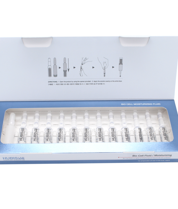 HUBISLAB BIO CELL DRĖKINAMASIS FLUIDAS, 12×2 ml