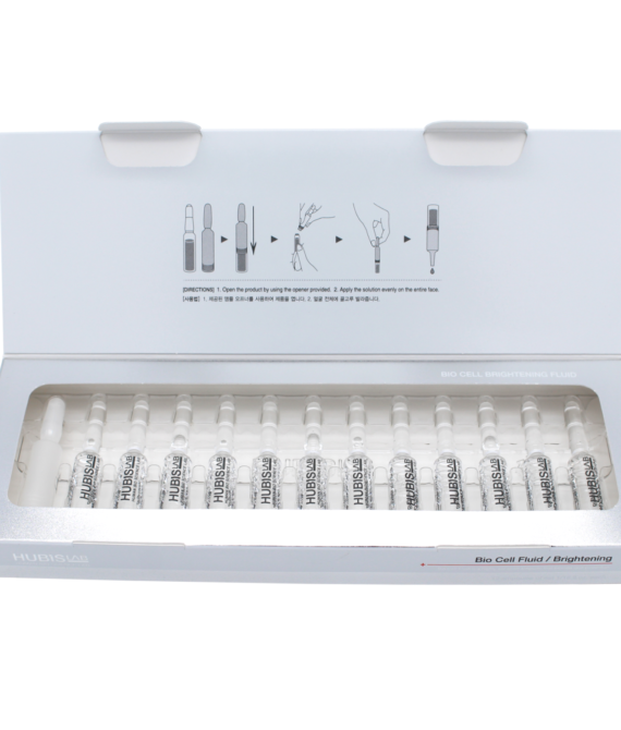 HUBISLAB BIO CELL ŠVIESINAMASIS FLUIDAS, 12×2 ml