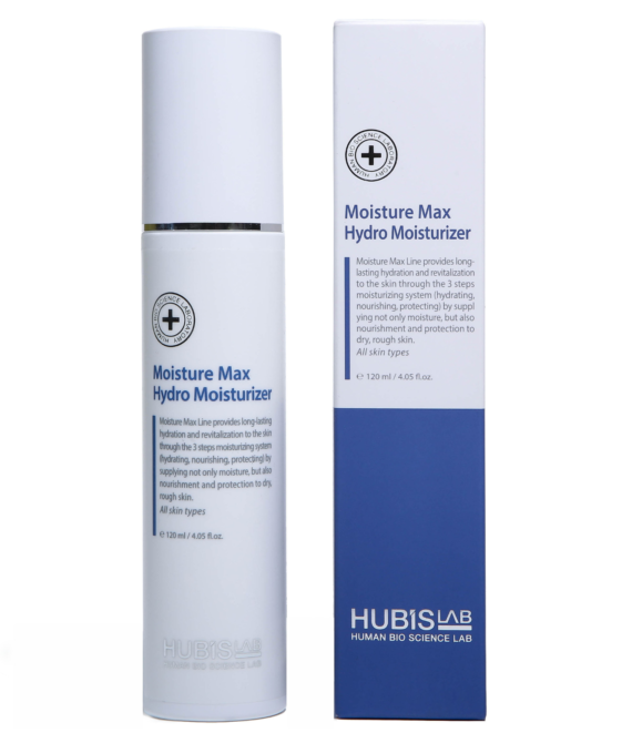HUBISLAB MOISTURE MAX HYDRO VEIDO DRĖKIKLIS, 120 ML