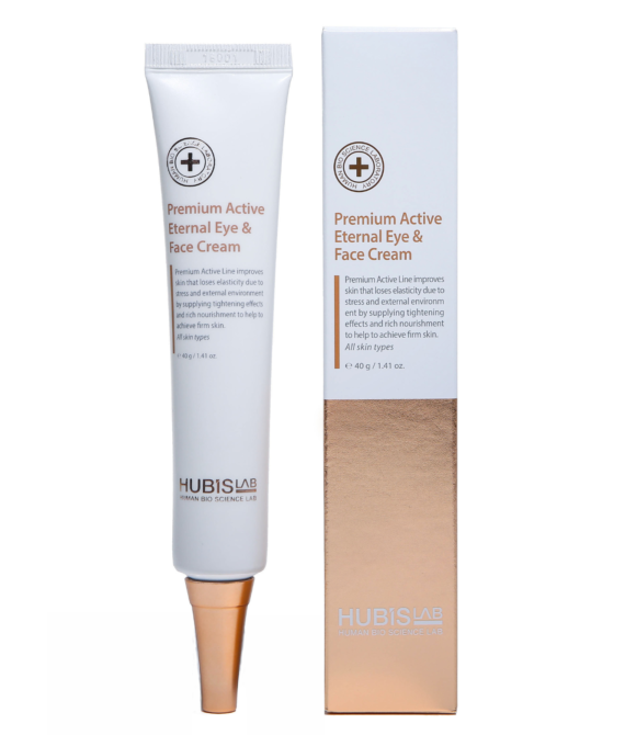 HUBISLAB PREMIUM ACTIVE PAAKIŲ IR VEIDO KREMAS, 40 G