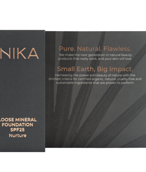 INIKA ORGANIC BIRI MINERALINĖ PUDRA SPF 25 – Nurture, 0.7 g