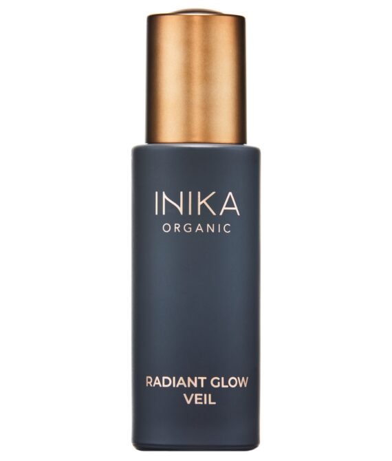 INIKA ORGANIC RADIANT GLOW VEIL ŠVYTĖJIMO SUTEIKIANTI PRIEMONĖ, 30 ml