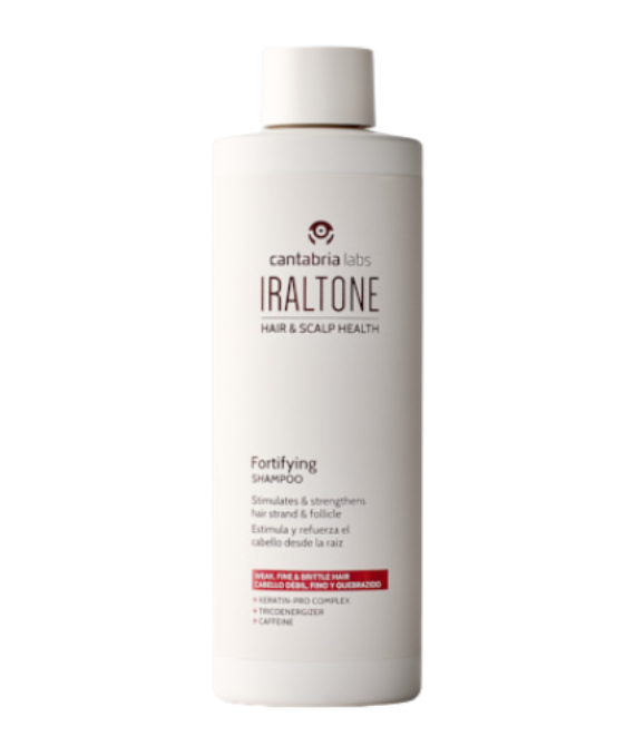 IRALTONE ŠAMPŪNAS SU KOFEINU NUO PLAUKŲ SLINKIMO, 400 ML