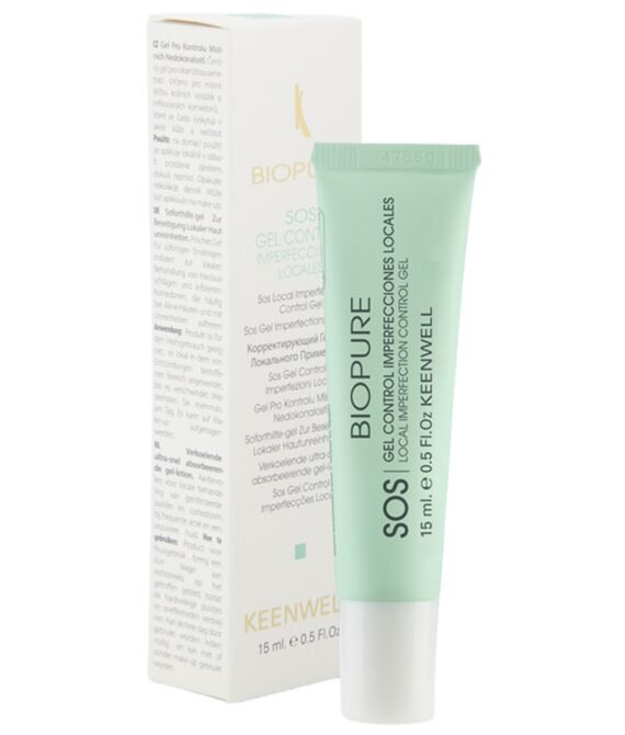 KEENWELL BIOPURE SOS GELIS LOKALIAM NAUDOJIMUI, 15 ML
