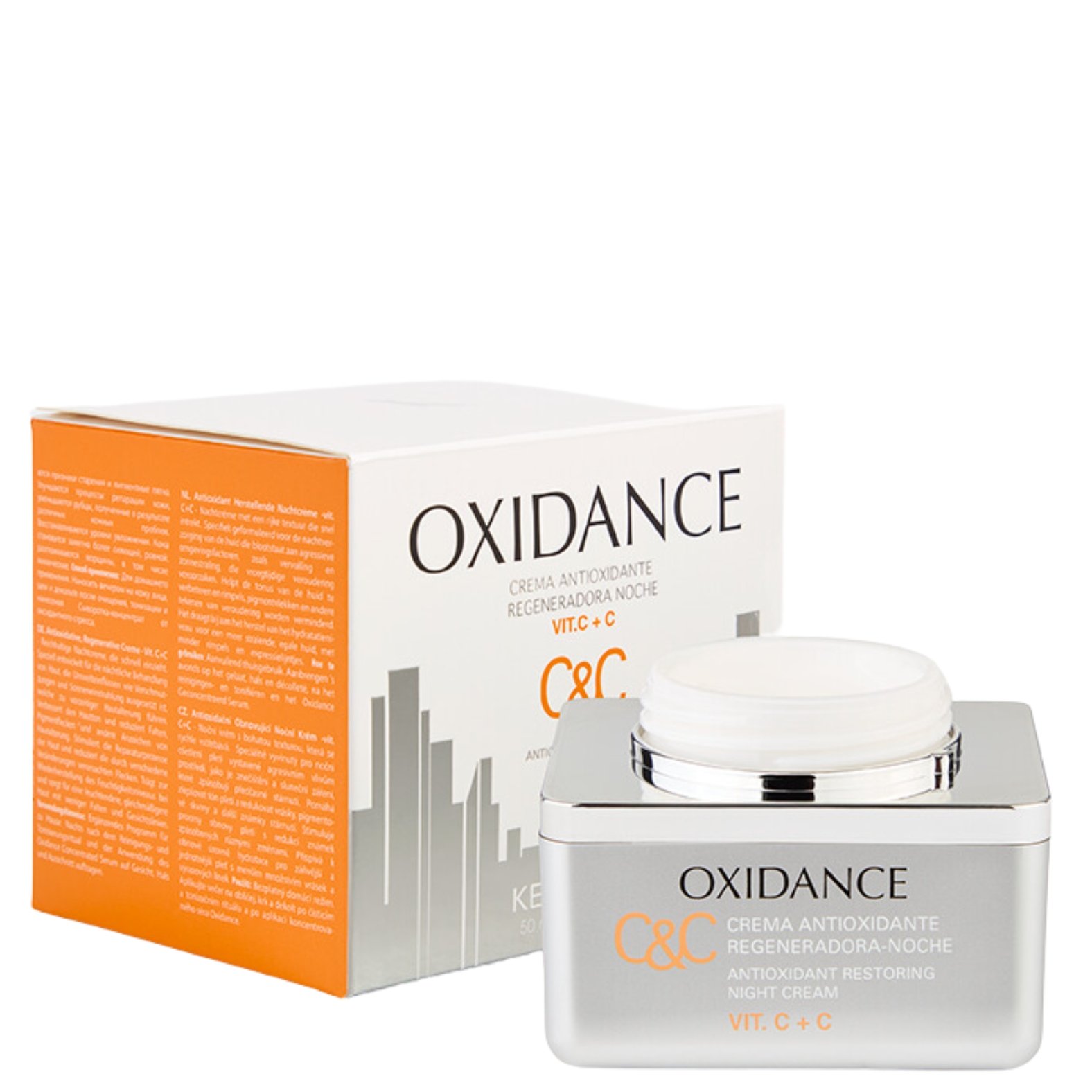 KEENWELL OXIDANCE NAKTINIS VEIDO KREMAS SU VITAMINU C, 50 ml
