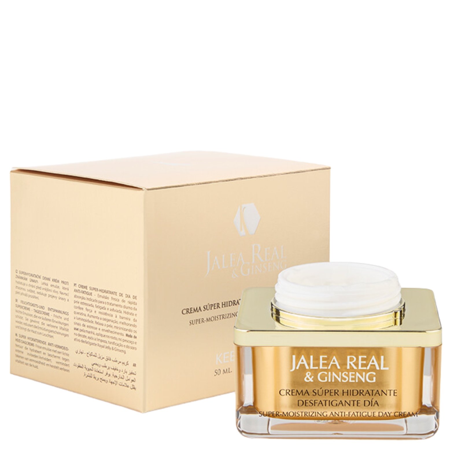 KEENWELL ROYAL JELLY INTENSYVIAI DRĖKINANTIS DIENINIS VEIDO KREMAS, 50 ML