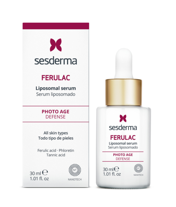 SESDERMA FERULAC ANTIOKSIDACINIS LIPOSOMINIS VEIDO SERUMAS, 30 ML