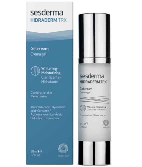 SESDERMA HIDRADERM TRX DRĖKINAMASIS GELINIS VEIDO KREMAS PIGMENTUOTAI ODAI, 50 ML
