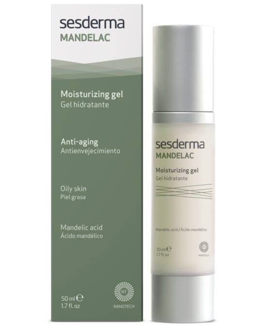 SESDERMA MANDELAC DRĖKINAMASIS GELIS JAUTRIAI ODAI, 50 ML