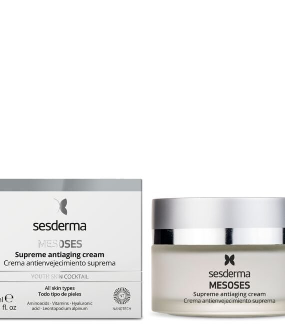 SESDERMA MESOSES SUPREME ANTIAGING VEIDO KREMAS, 50 ML