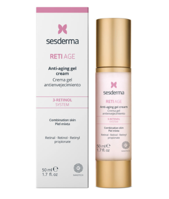 SESDERMA RETI-AGE GELINIS VEIDO KREMAS, 50 ML
