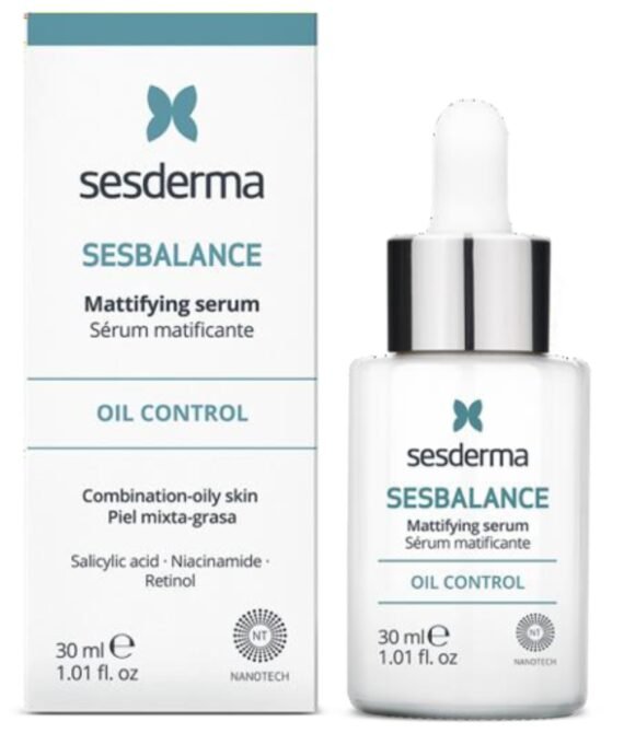 SESDERMA SESBALANCE MATIZUOJANTIS SERUMAS, 30 ML