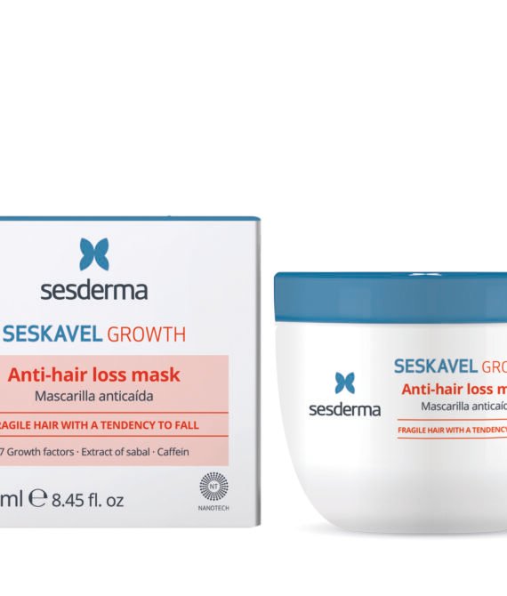 SESDERMA SESKAVEL GROWTH KAUKĖ NUO PLAUKŲ SLINKIMO, 250 ML