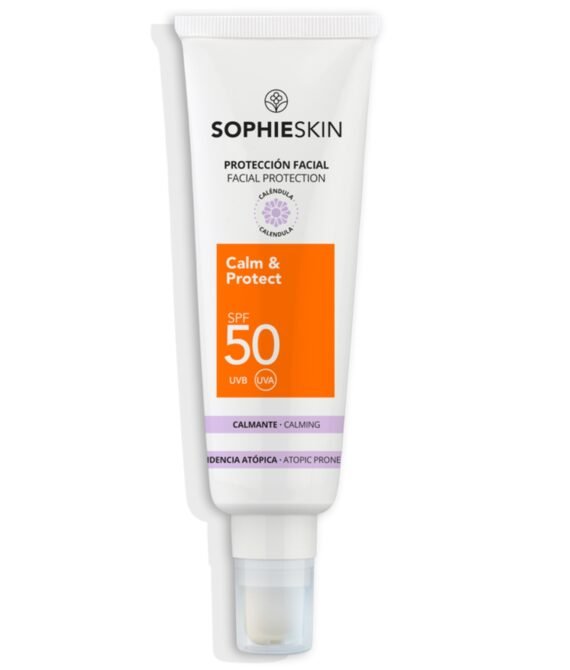SOPHIESKIN RAMINANTIS APSAUGINIS VEIDO KREMAS NUO SAULĖS SPF50, 50 ML