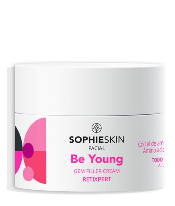 SOPHIESKIN BE YOUNG GEM FILLER VEIDO KREMAS SU AMINO RŪGŠTIMIS IR VITAMINAIS, 50 ML