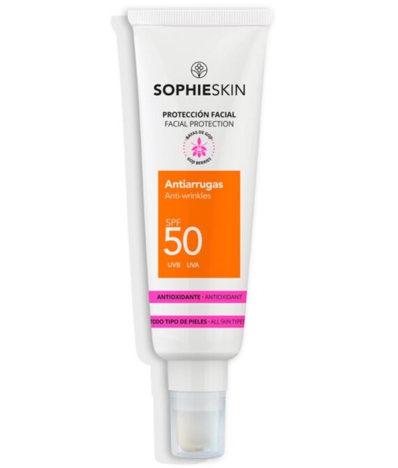 SOPHIESKIN JAUNINANTIS APSAUGINIS VEIDO KREMAS NUO SAULĖS SPF 50, 50 ML