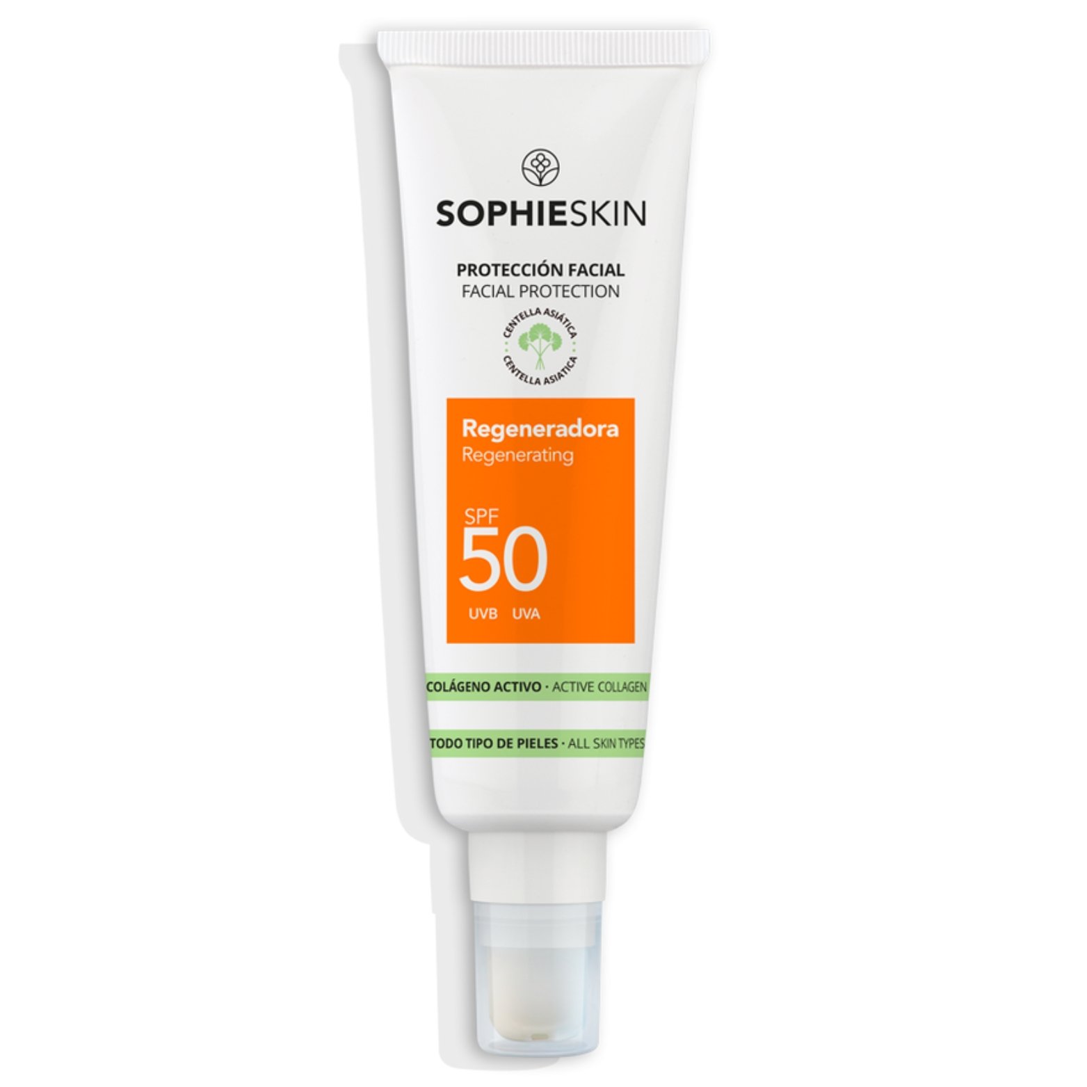 SOPHIESKIN ODĄ REGENERUOJANTIS APSAUGINIS VEIDO KREMAS NUO SAULĖS SPF50, 50 ML