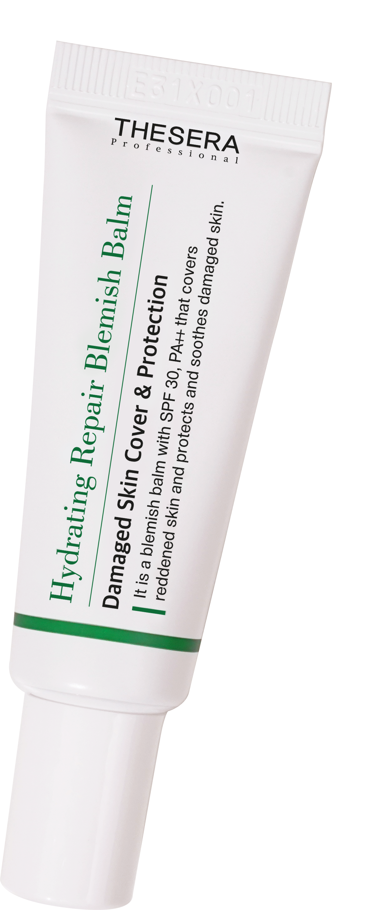 THESERA HYDRATING REPAIR BLEMISH BALM VEIDO KREMAS SU SPALVA SPF 30, 10 ML (2 ATSPALVIS)