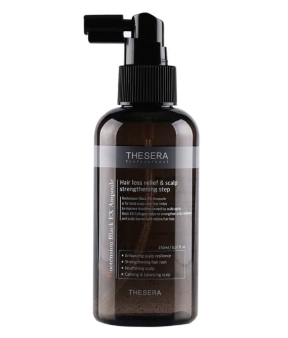 THESERA ROOTENSION BLACK EX PURŠKIAMAS SERUMAS, 150 ML