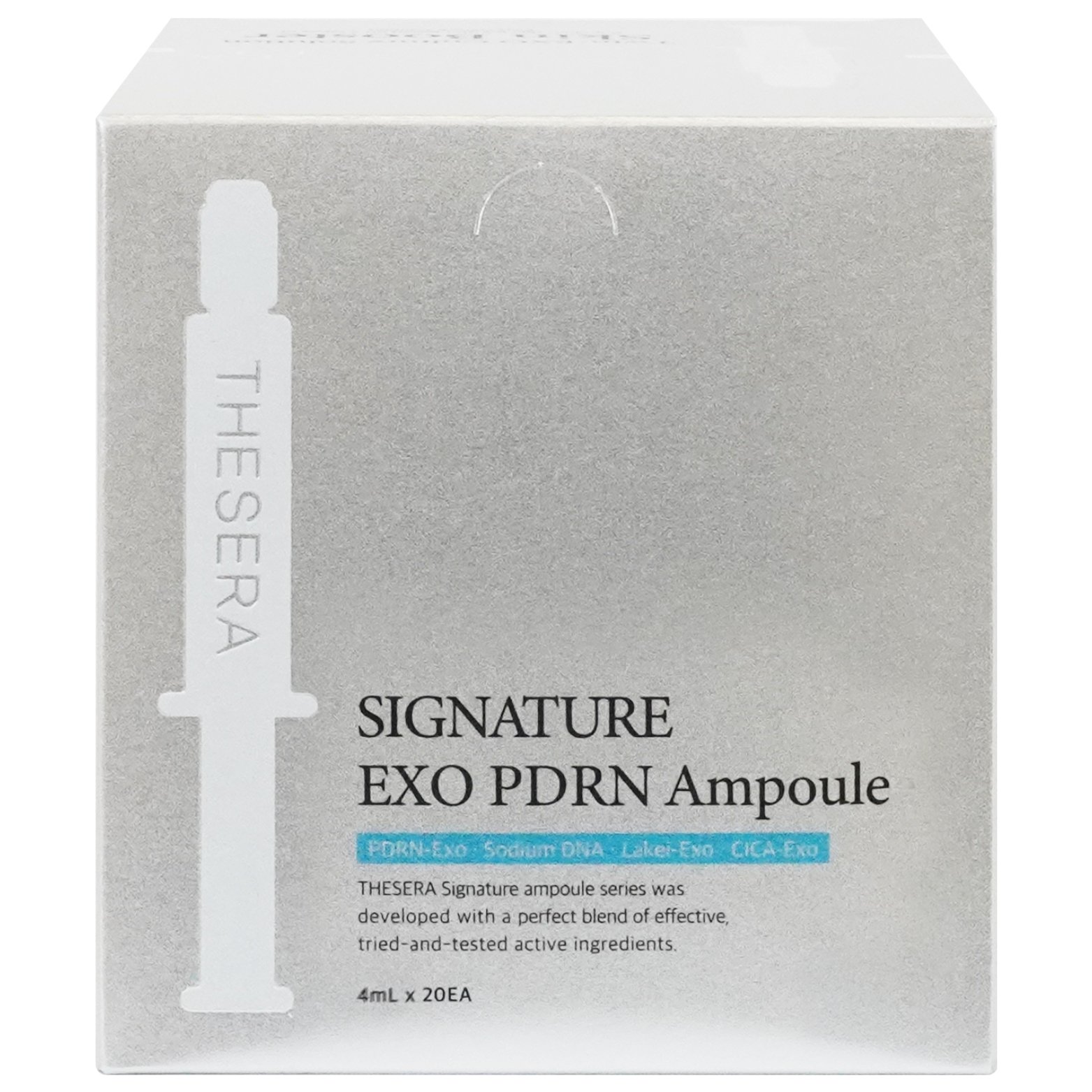 THESERA SIGNATURE EXO PDRN ODĄ ATKURIANČIOS EGZOSOMŲ AMPULĖS, 20x4 ML