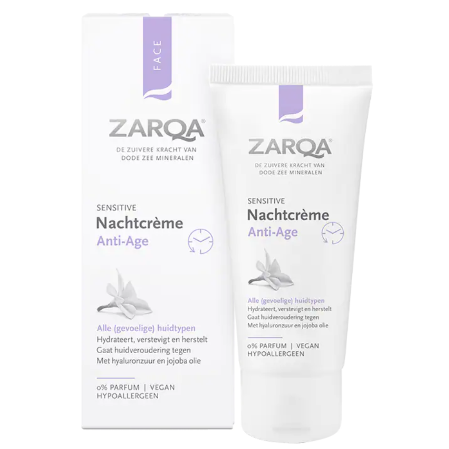 ZARQA NAKTINIS VEIDO KREMAS, 50 ML