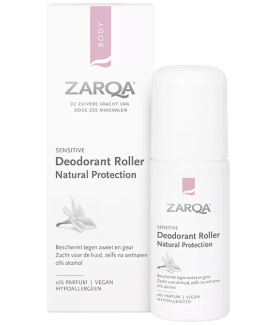 ZARQA NATŪRALUS APSAUGINIS RUTULINIS DEZODORANTAS, 50 ML